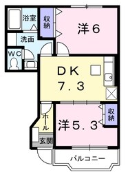 伊勢中川駅 徒歩9分 1階の物件間取画像